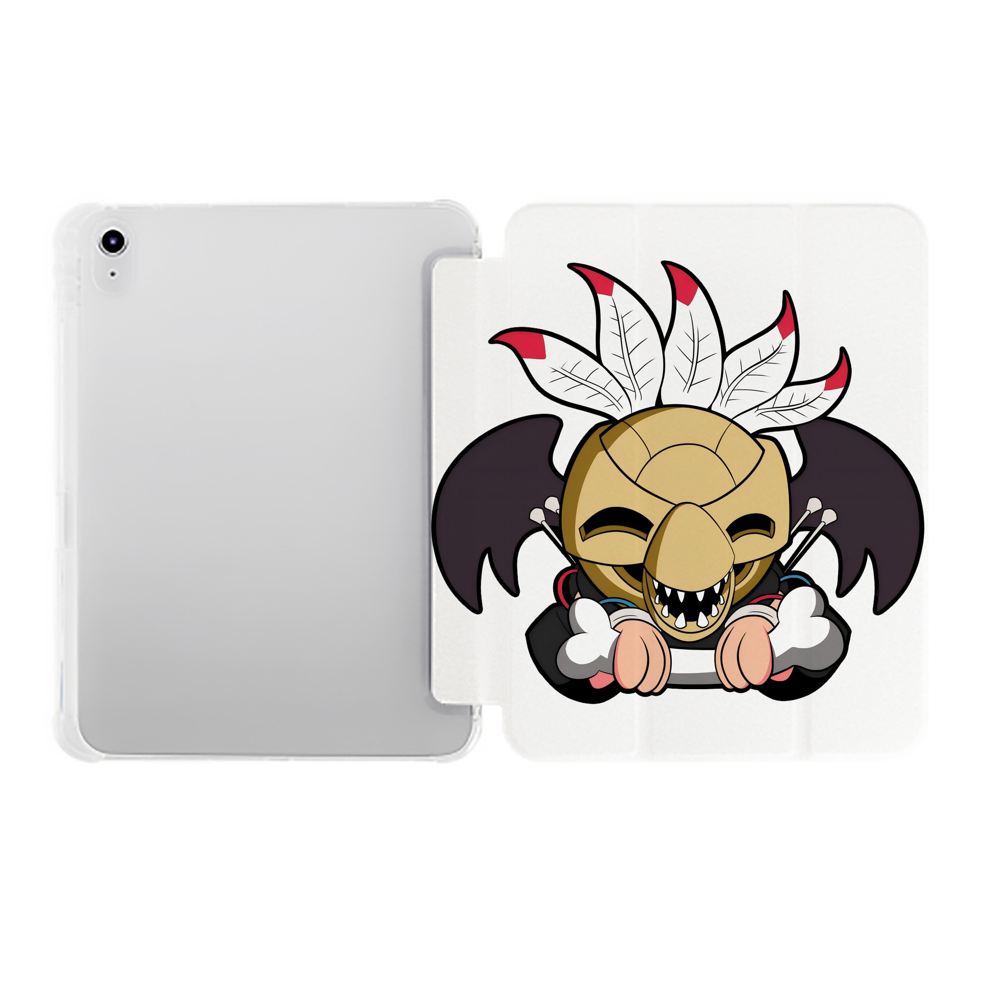 （画像用） ジョジョの奇妙な冒険 JoJo's Bizarre Adventure IPad ケース ペン収納付き 三つ折りスタンド PUレザー×シリコン 対応機種9.5/10.5/10.9インチ